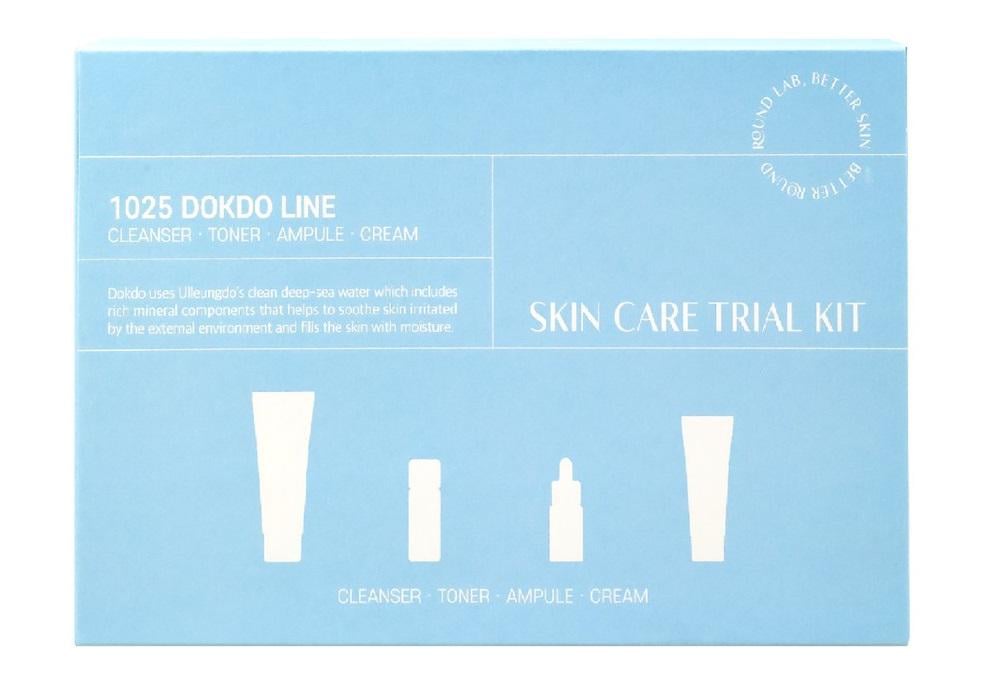 Набор миниверсий средств с морской водой ROUND LAB 1025 Dokdo Trial Kit