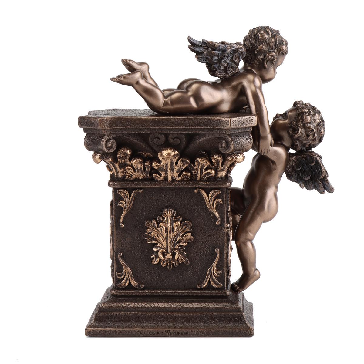 Часы VERONESE Играющие ангелочки 17 см - фото 2 Часы VERONESE Играющие ангелочки 17 см - фото 2