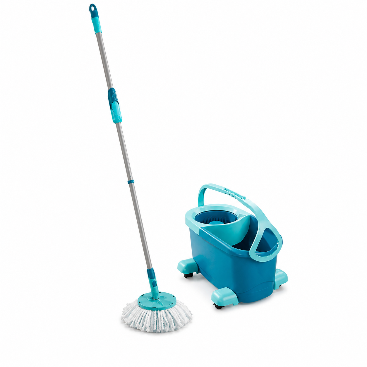Набор для уборки Leifheit CLEAN TWIST Mobile Disc Mop Ergo Set с ведром 6 л