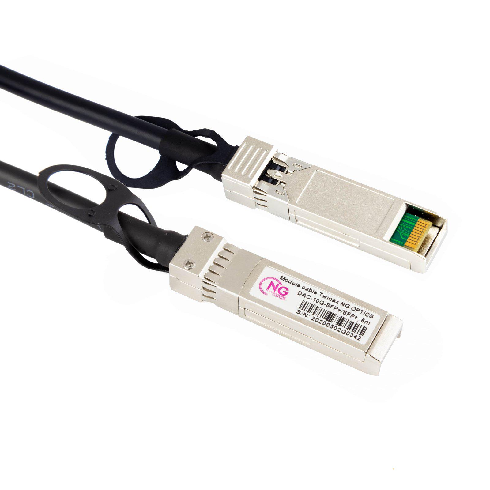 Кабель NG OPTICS Twinax DAC-10G-SFP+/SFP+ 5 м (22132606) - фото 3