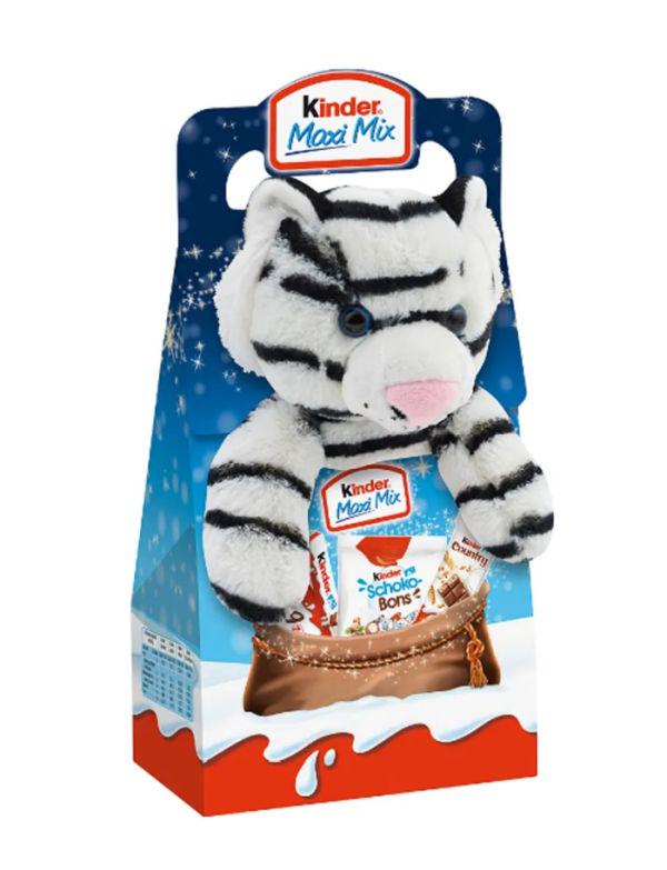 Новогодний набор сладостей Kinder Maxi Mix Тигренок с игрушкой 133 г