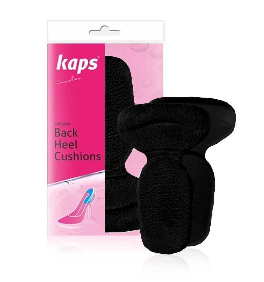 Самоклеючі підп'ятники Kaps Back Heel Cushions із захистом від мозолів Black
