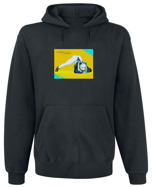 Толстовка без блискавки Rebecca Edgerunners 2 M Чорний (65163) Толстовка без блискавки Rebecca Edgerunners 2 M Чорний (65163)