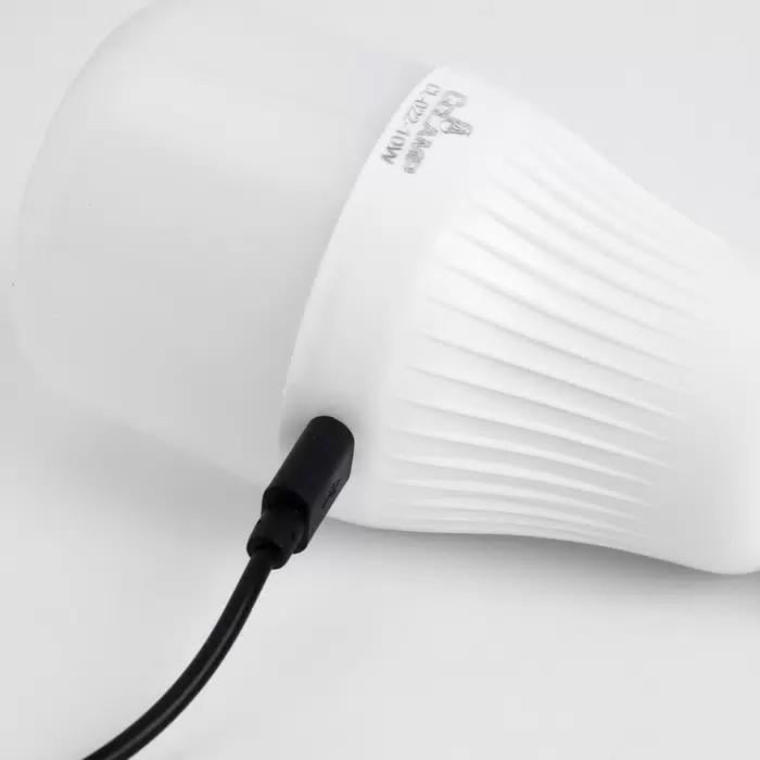 Світлодіодна лампочка Cclamp CL-022 10 W на акумуляторі з сонячною панеллю (9115) - фото 7 Світлодіодна лампочка Cclamp CL-022 10 W на акумуляторі з сонячною панеллю (9115) - фото 7