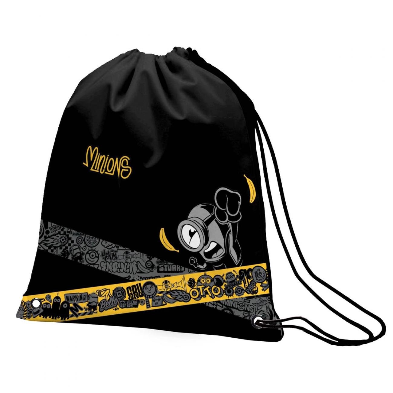 Сумка для обуви YES Minions 40x35 см Черный (558009)