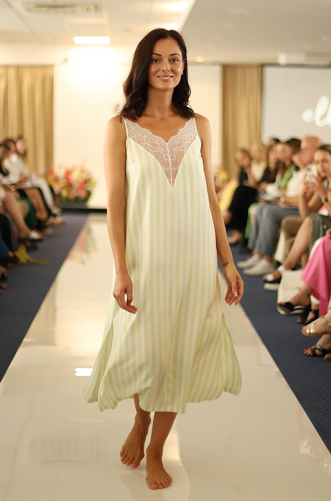 Ночная женская Ellen lime cream 128/01/03 2XL Лайм