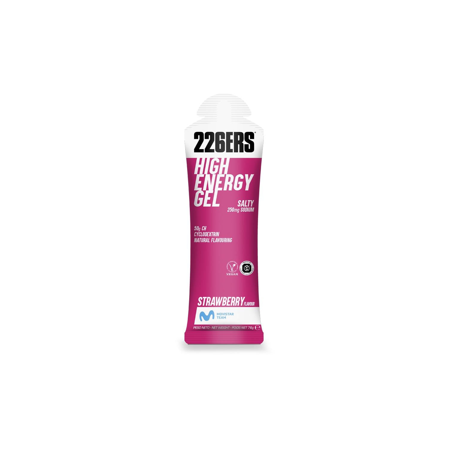 Енергетичний гель 226ERS HIGH ENERGY GEL SALTY полуниця 76 г