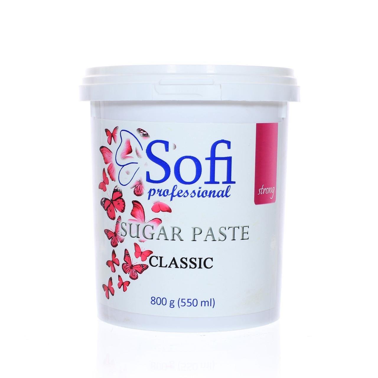 Цукрова паста для шугарингу Sofi May Classic Strong 800 г
