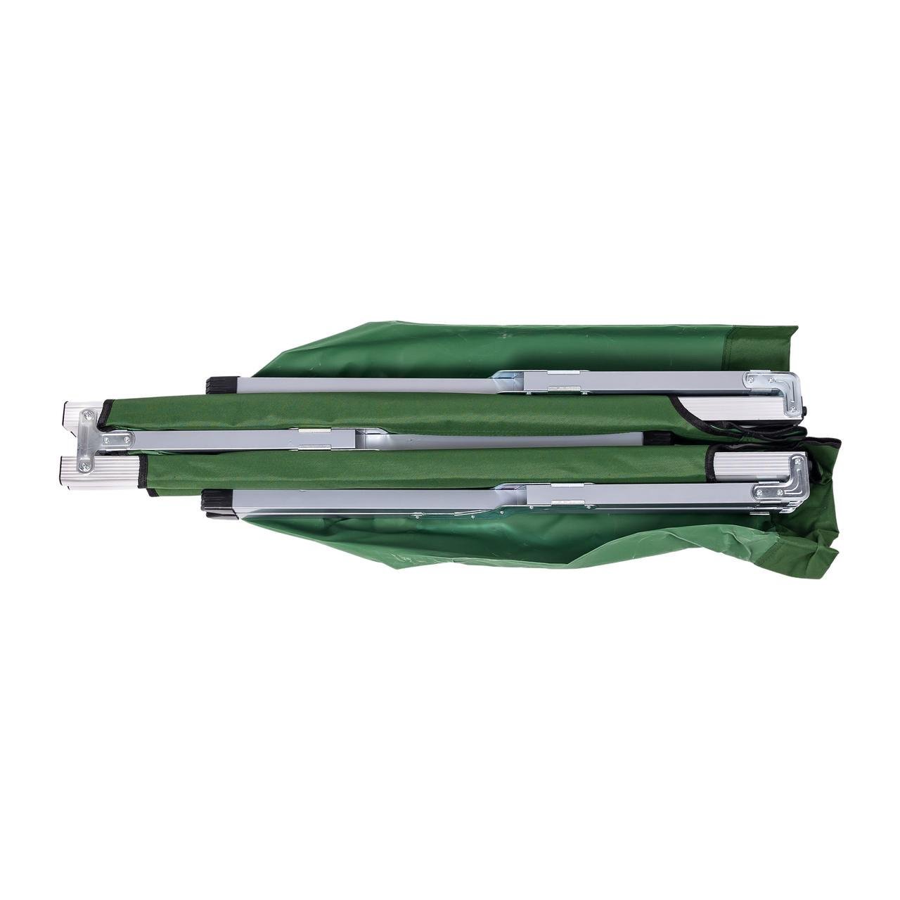 Лежак розкладний туристичний 190х70х44 см Зелений - фото 9 Лежак розкладний туристичний 190х70х44 см Зелений - фото 9