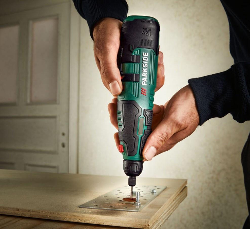 Гравер аккумуляторный PARKSIDE PFBS 12 C7 12 В 1,3 Ач (926991069) - фото 14 Гравер аккумуляторный PARKSIDE PFBS 12 C7 12 В 1,3 Ач (926991069) - фото 14