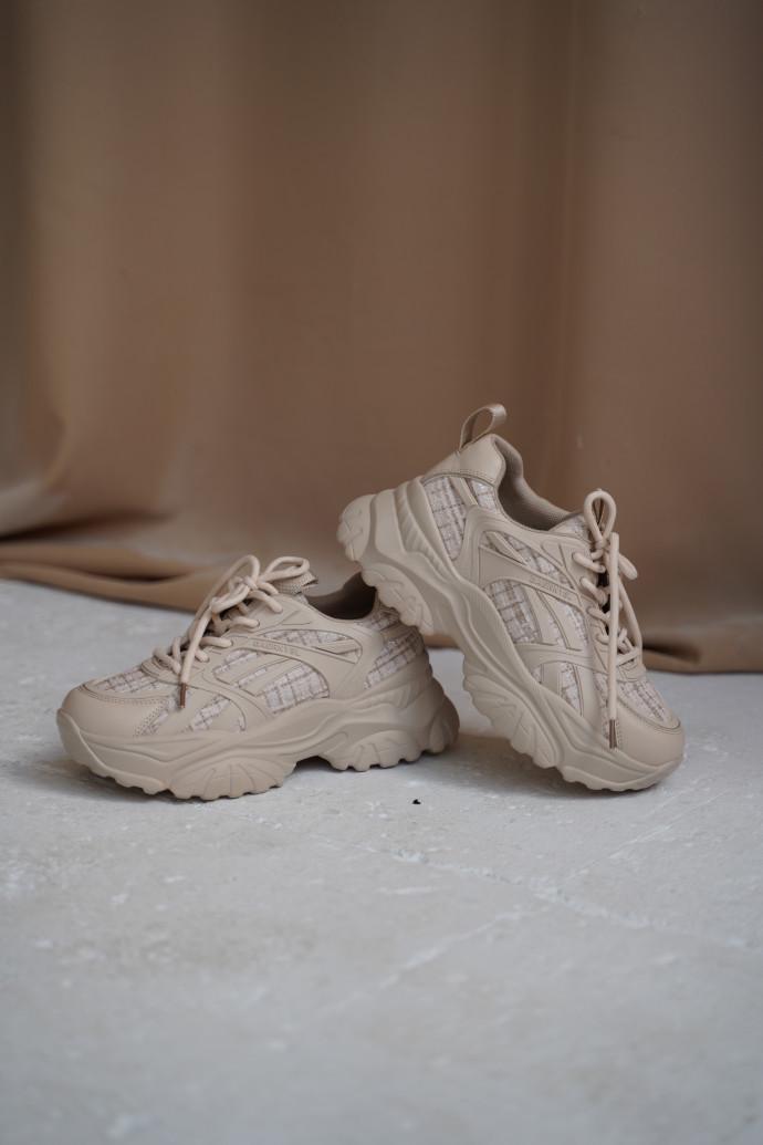 Кроссовки женские LONZA р. 37 Бежевый (168102) - фото 5 Кроссовки женские LONZA р. 37 Бежевый (168102) - фото 5