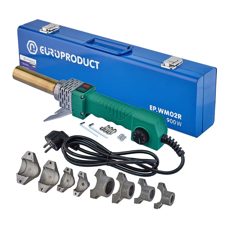 Паяльник Europroduct EP.WM02R для PPR труб круглые насадки 16/32 мм (EP6092)