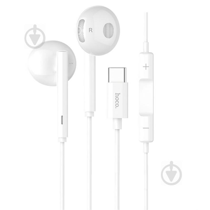 Стерео Навушники Hoco L10 Type-C (Білий) 876863