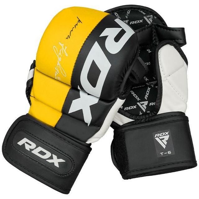 Рукавиці греплінгові для ММА RDX T6 Plus Rex XL Yellow (3019812208)