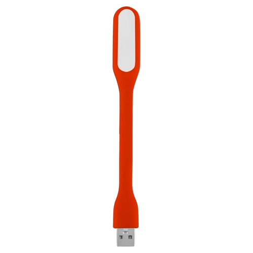Лампочка-світильник гнучка USB 5V 1,2W Червоний (282181)