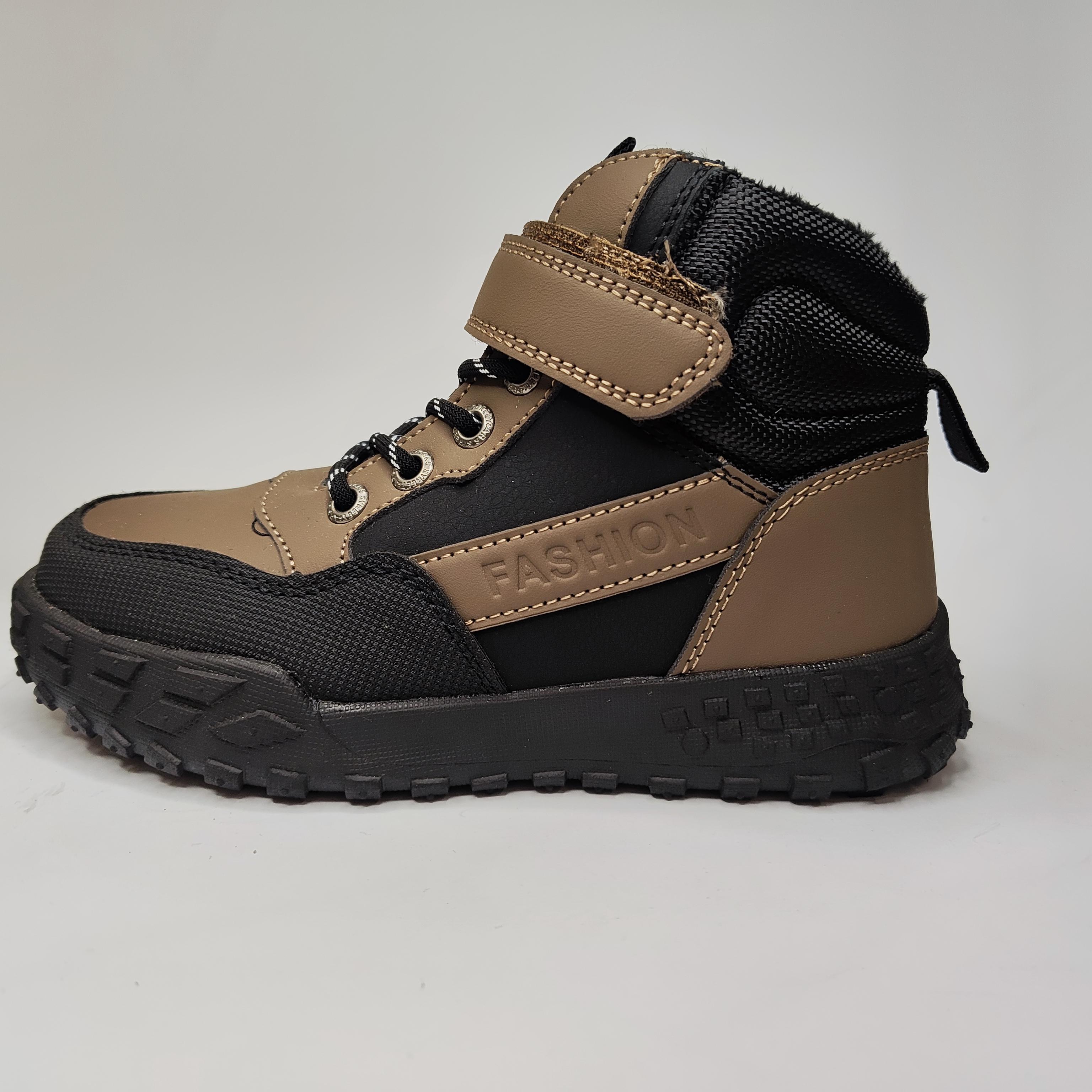 Черевики дитячі Bessky BM4898-2C/34 р. 34 Чорний/Хакі (31494944)