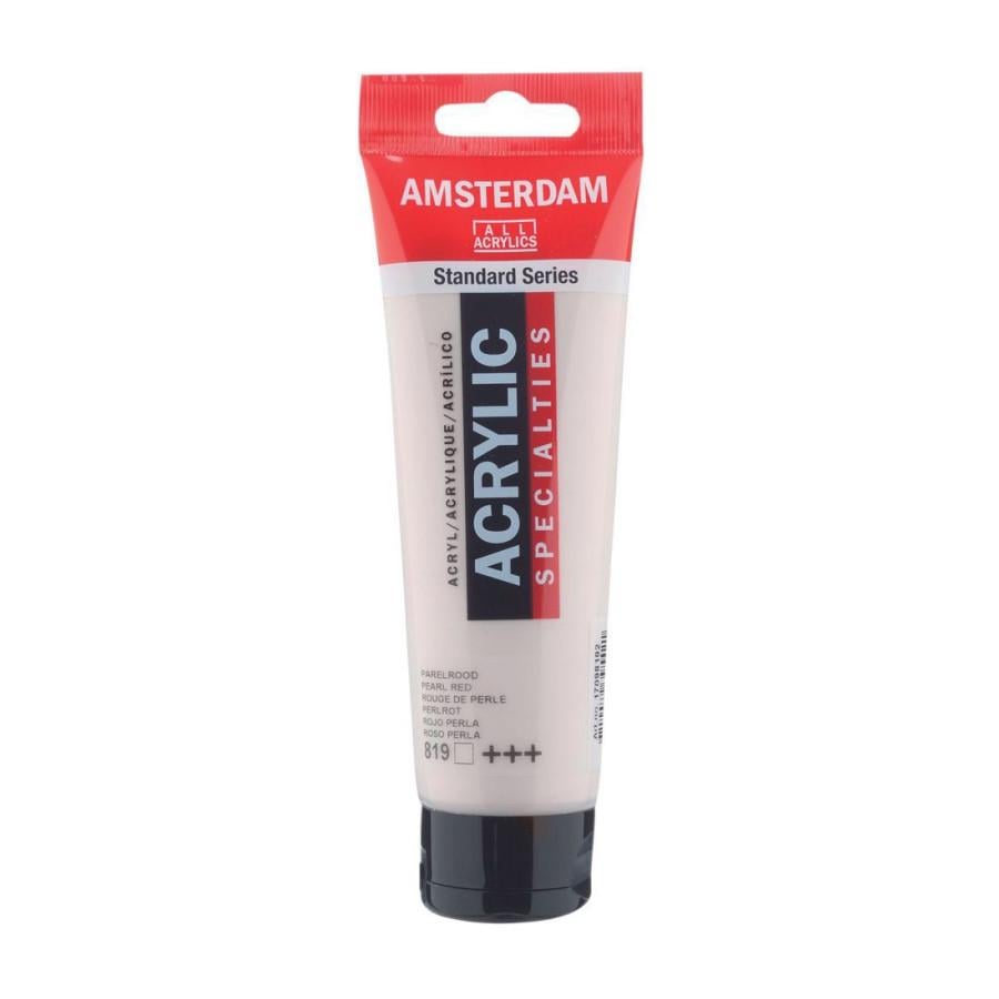 Фарба акрилова AMSTERDAM Royal Talens 17098192 3 шт. 120 мл 819 Червоний перламутровий (8712079395421)