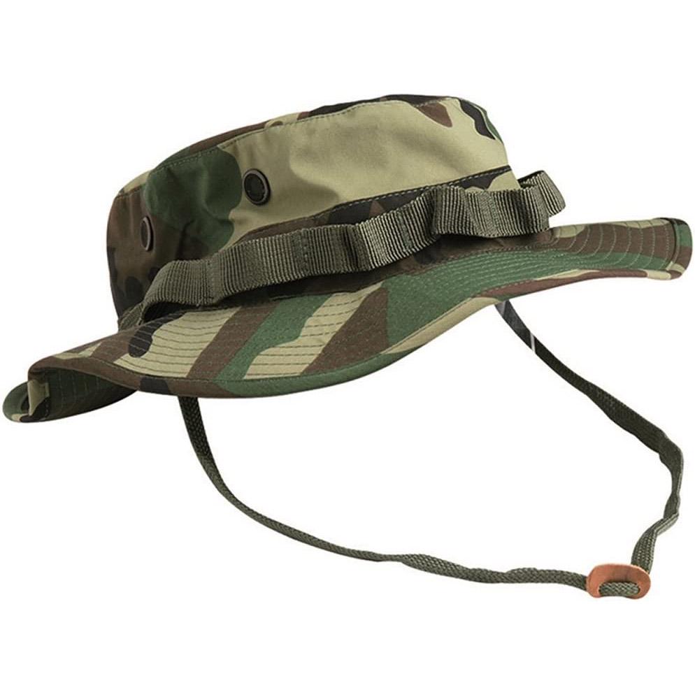 Панама Mil-Tec Trilam Boonie Hat XL Woodland (12326020)