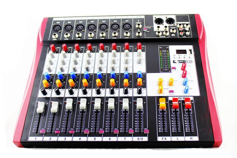 Аудио микшер Mixer MX 808U (16046a1c)