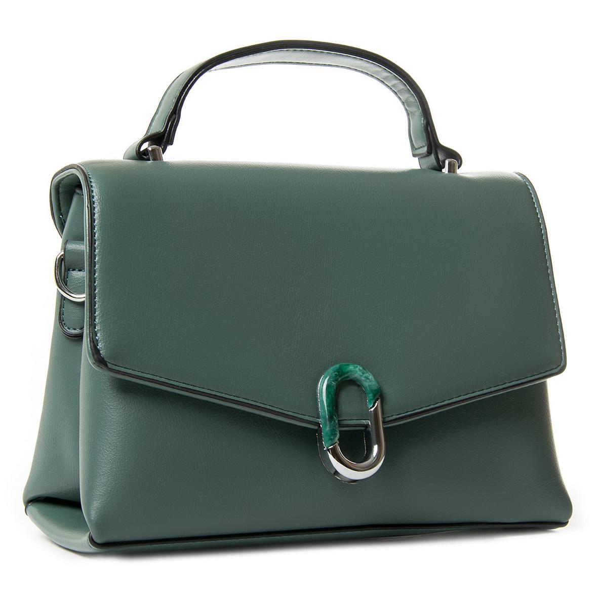 Женская сумочка на два отделения Fashion 701 Зеленый - фото 1 Женская сумочка на два отделения Fashion 701 Зеленый - фото 1