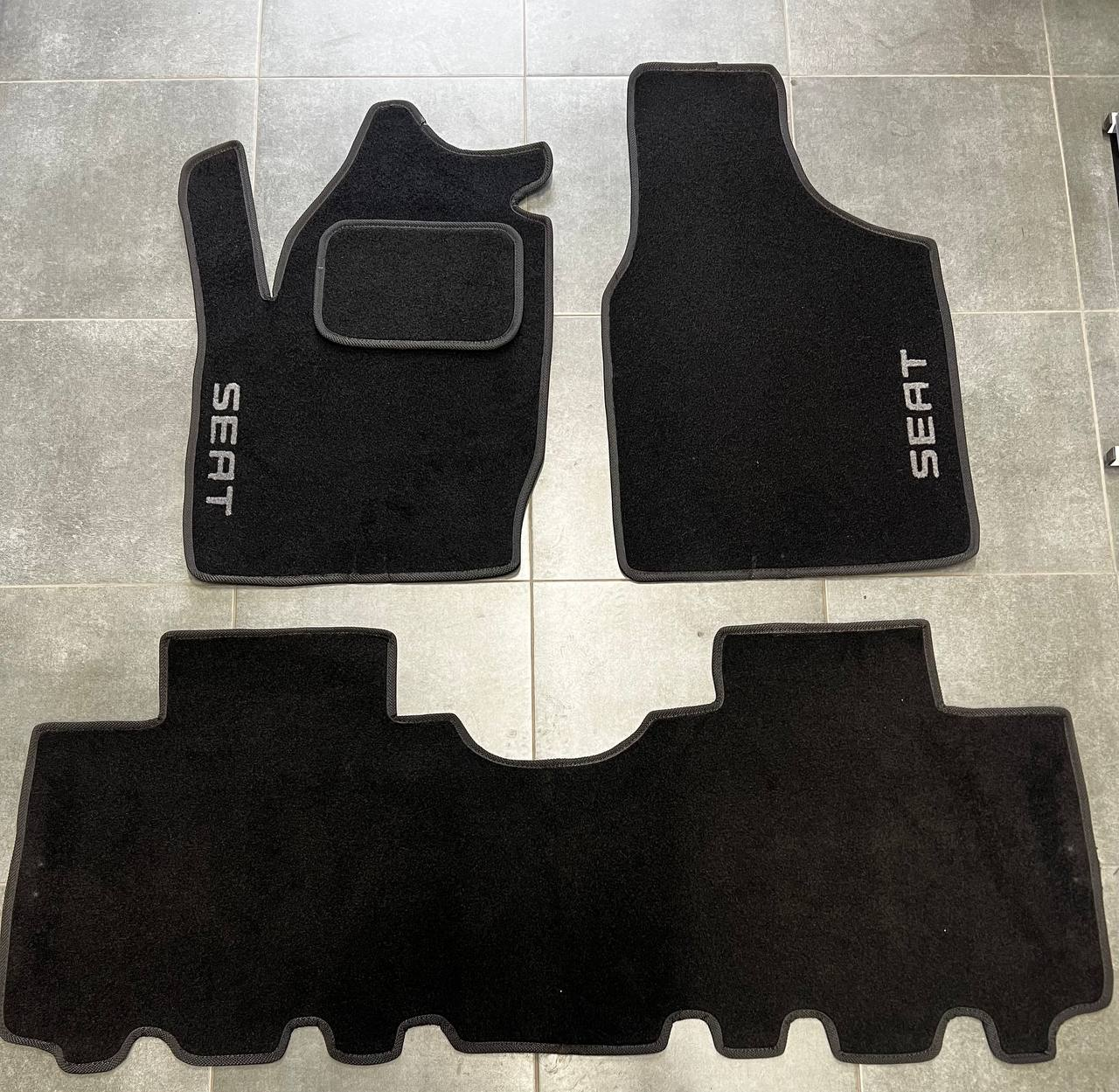 Килимки автомобільні ворсові в салон для Volkswagen Sharan I 2000-т. ч.