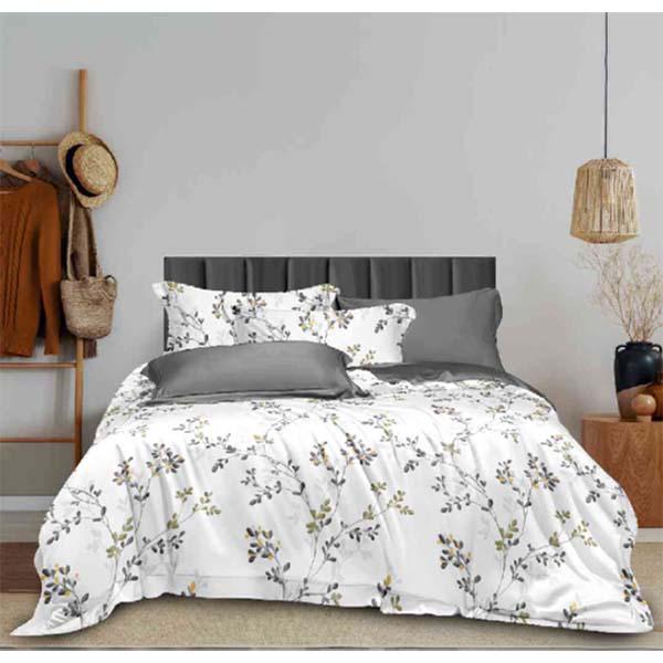 Комплект постільної білизни Soho євро 200х230 см Carlotta Grey (ЦБ-00033918)