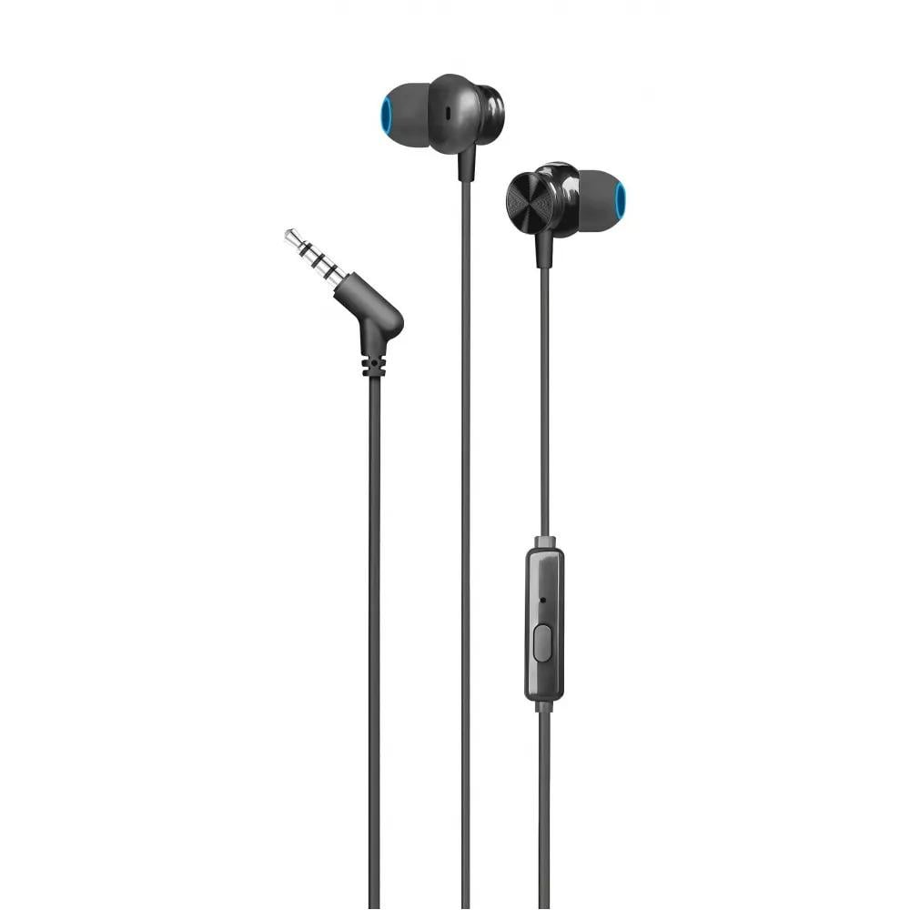 Наушники проводные Proove Scape J2 mini-Jack 3,5 мм 1,2 м Black (595408)