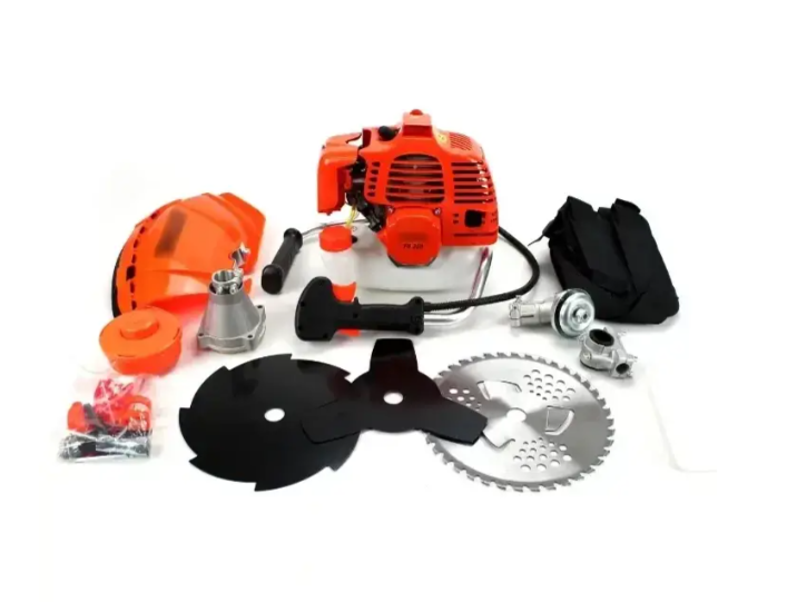 Мотокоса бензиновая двухтактная прямая штанга леска/нож/диски 4,2 кВт (32643892)