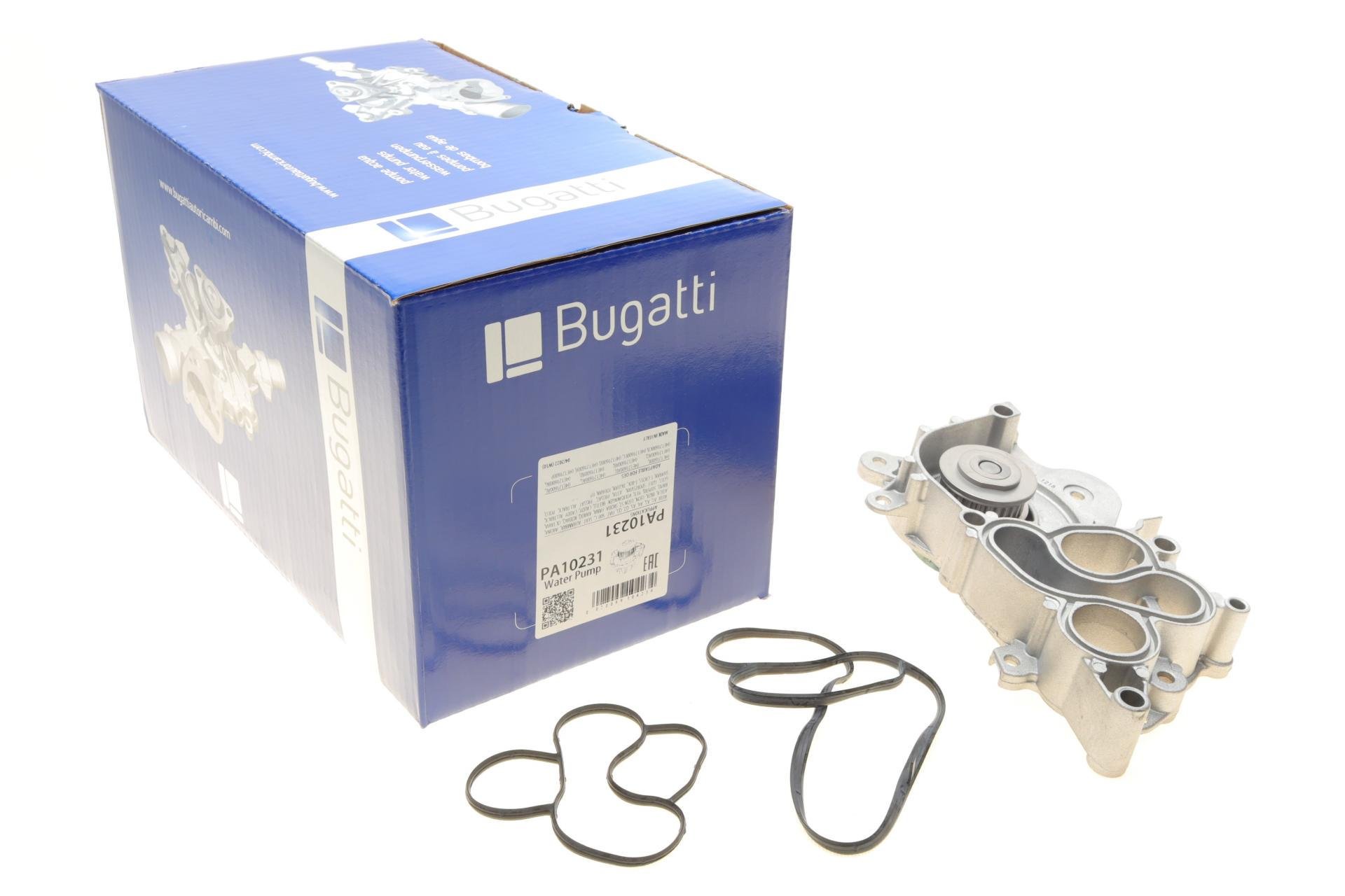 Помпа води Bugatti Skoda Fabia/Octavia/VW Caddy/Golf/Passat/Seat 1.0/1.2/1.4TSI/1.6 12- B/B 6 лоп PA10231 (25589441)