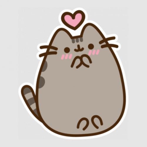 Стикер Love Pusheen 16,7x20 см (25775305)