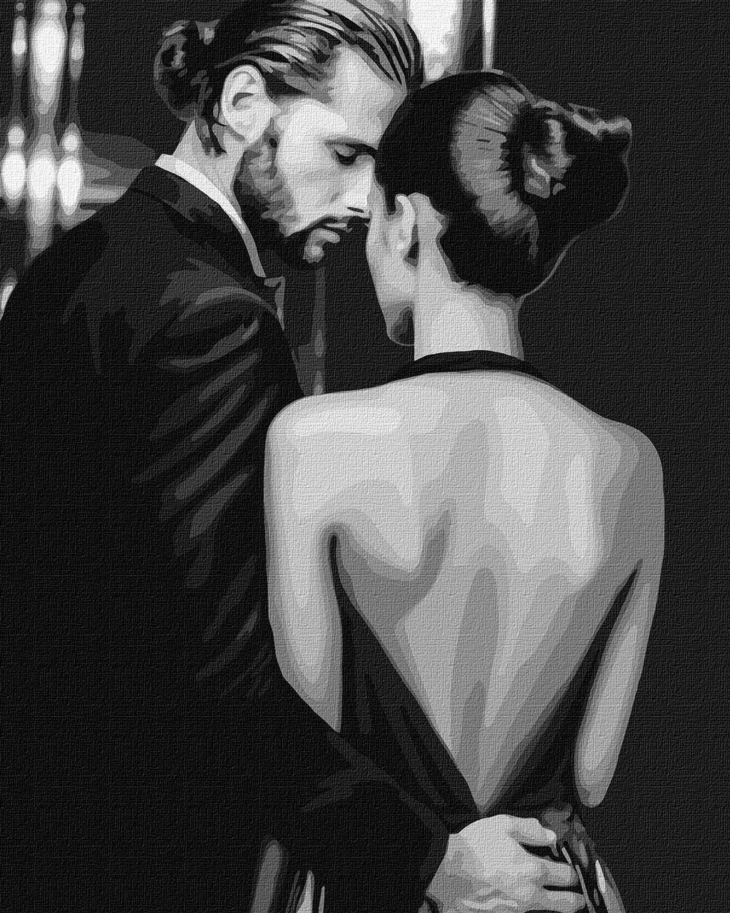 Набор для росписи по номерам Рядом с любимой 40x50 см (KHO8372)