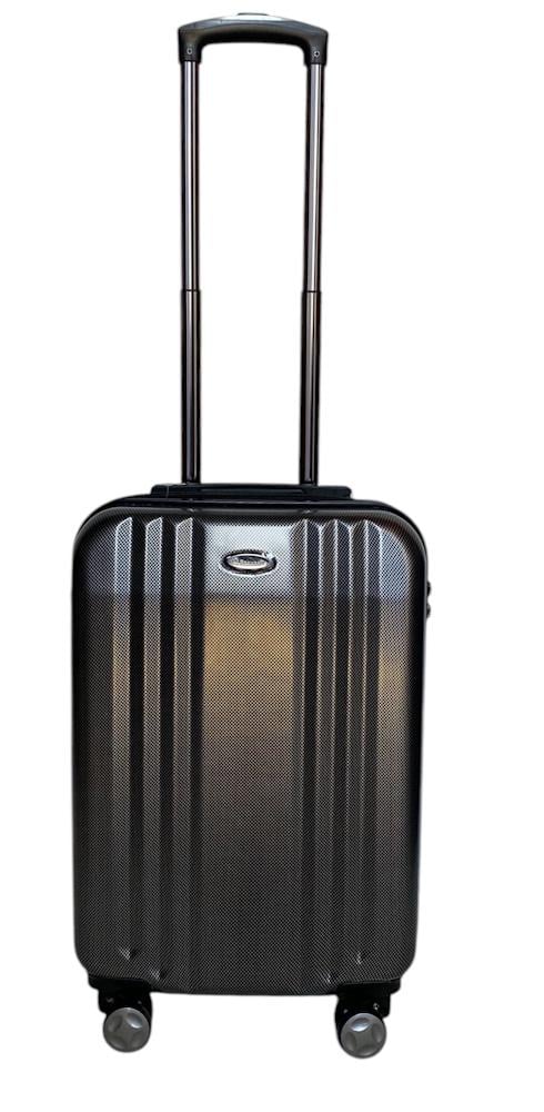 Валіза мала під ручну поклажу Snowball 91603 полікарбонат S Чорний