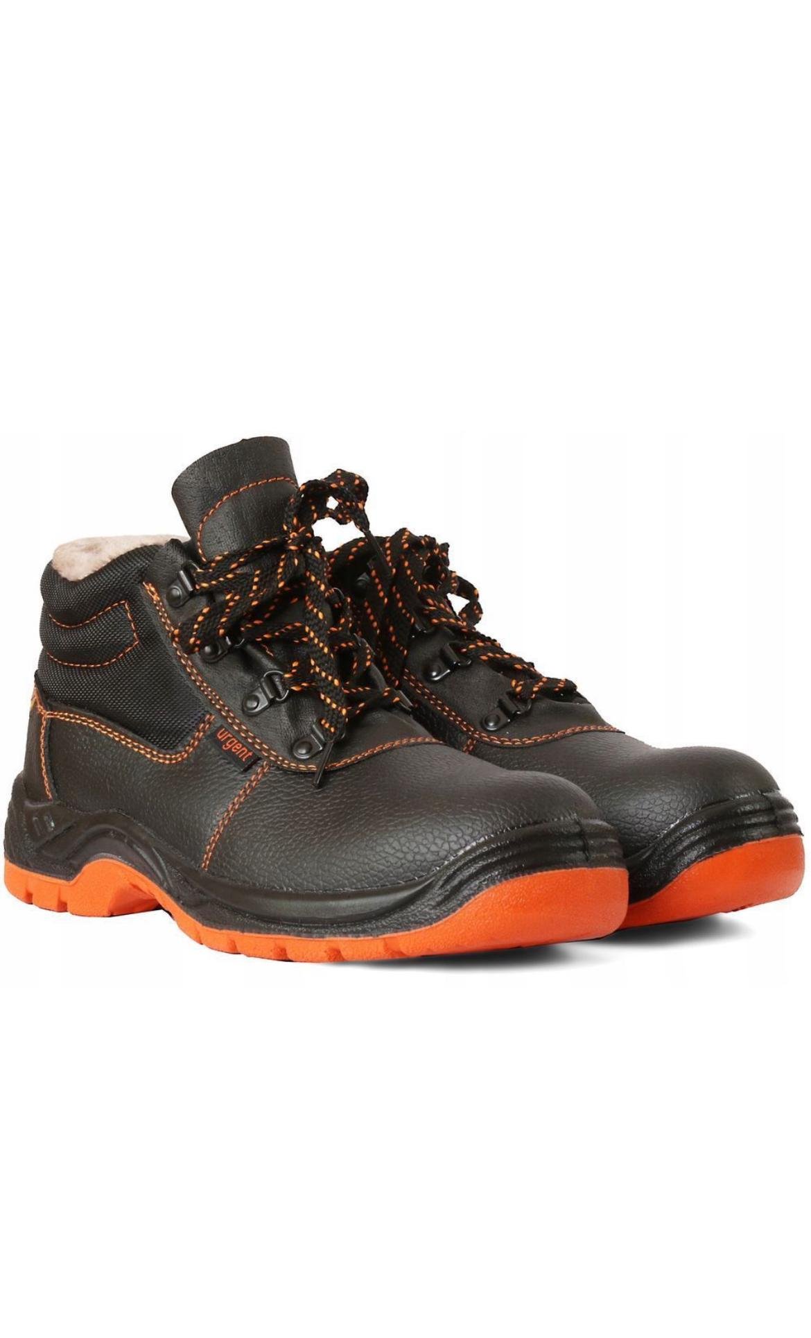 Ботинки рабочие зимние 106/SB кожаные с металлическим носком р. 45 (29889263)