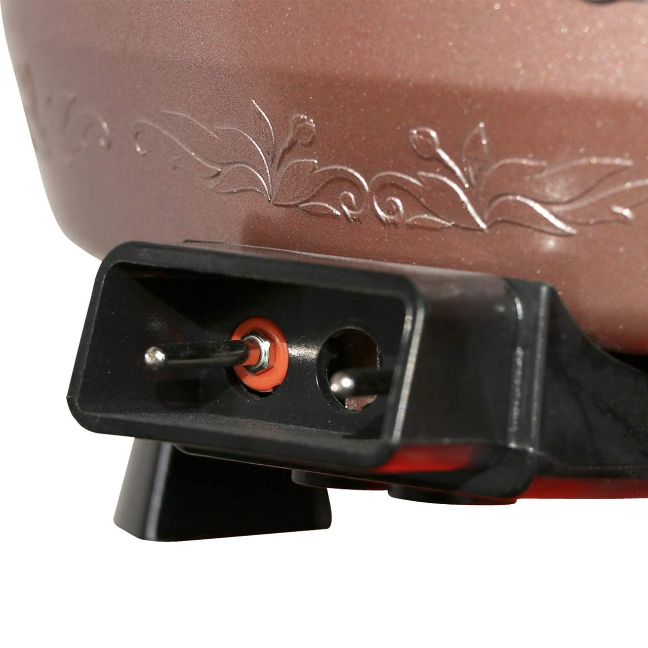 Электрокастрюля кухонная с крышкой с антипригарным покрытием (Hoffmans) - фото 4 Электрокастрюля кухонная с крышкой с антипригарным покрытием (Hoffmans) - фото 4