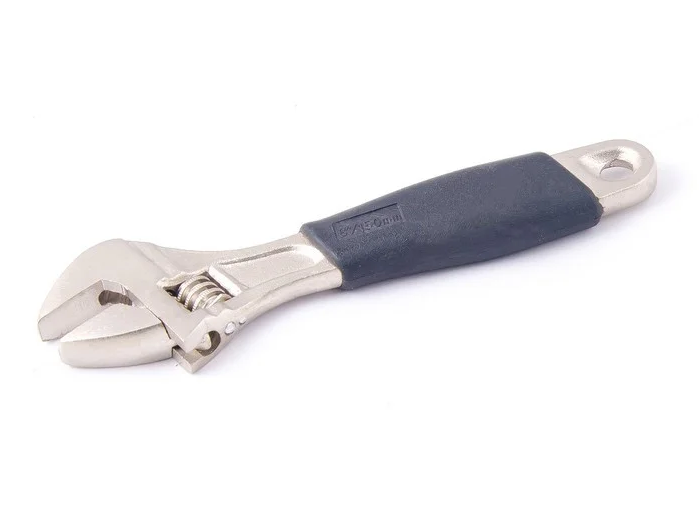 Ключ розвідний Mastertool 0-20 мм з гумовою ручкою 150 мм (76-0121)