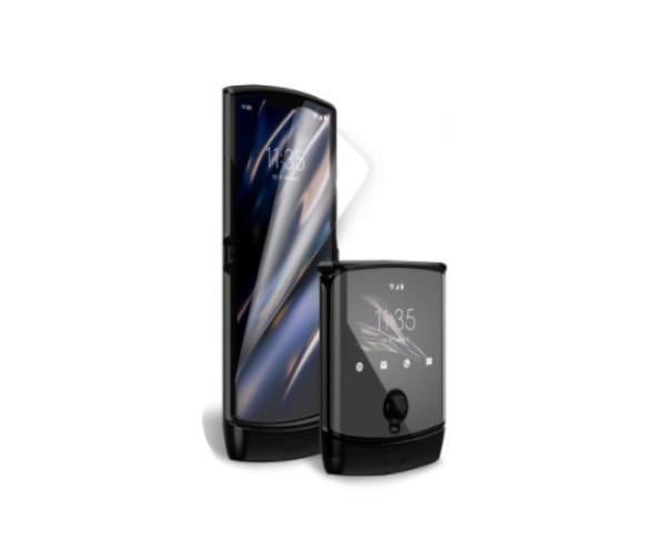 Противоударная гидрогелевая пленка Hydrogel Film для Motorola Razr 5G, Transparent