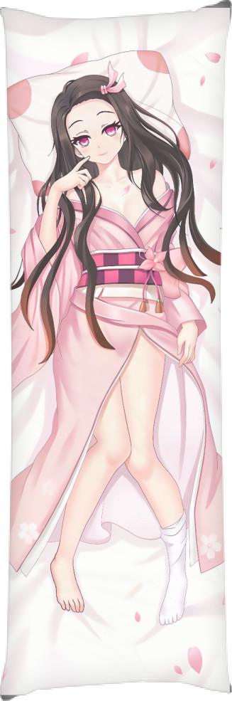 Подушка дакимакура Незуко Камадо 40x100 см (13531791)