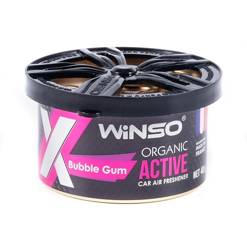 Ароматизатор Winso X Active Organic Bubble Gum 40 г (33809)