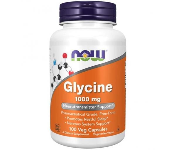 Гліцин для нервової системи Glycine Veg Capsules 1000 mg 100 капс.