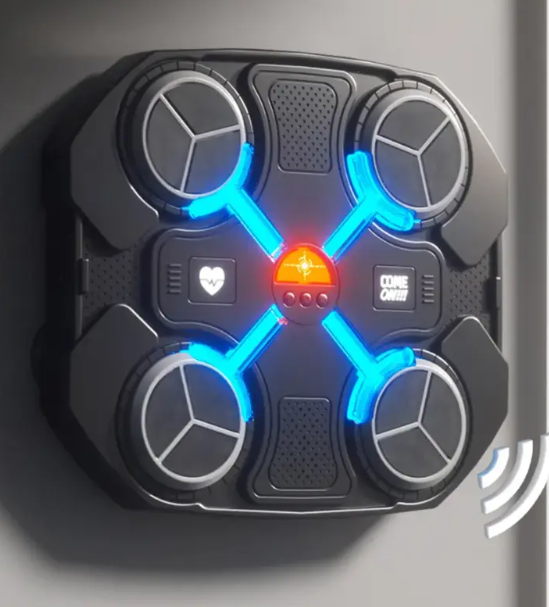 Тренажер боксерський розумний на стіну для дітей з музикою 32х27,5х3,5 см (Boks -3227) - фото 6