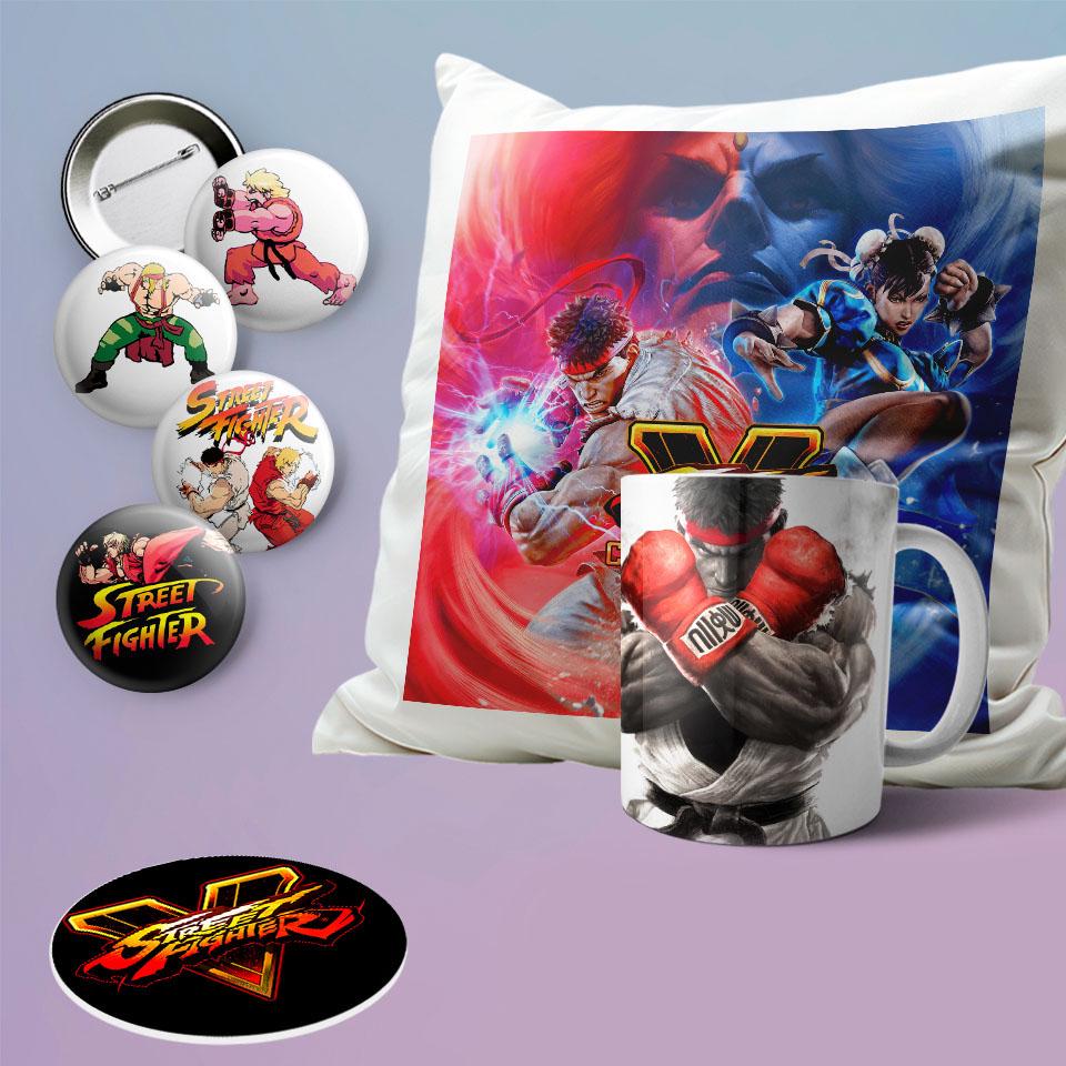 Подарочный набор игровой бокс Street Fighter V (187)