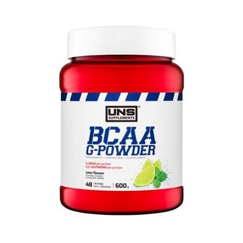 Аминокислота BCAA для спорта UNS BCAA G-Powder 600 г 48 порций Lime