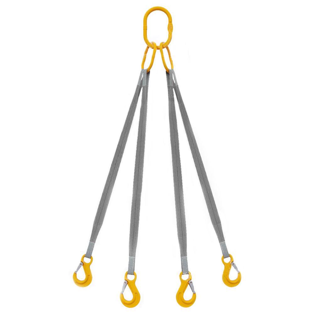 Строп текстильный четырехветочный LIFTEC 4СТ 10 т 10000 мм (2151013) - фото 1 Строп текстильный четырехветочный LIFTEC 4СТ 10 т 10000 мм (2151013) - фото 1