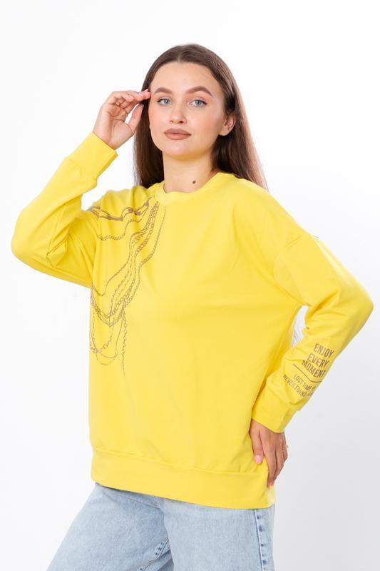 Джемпер жіночий Носи Своє р. 42 Жовтий (8355-057-33-v1) - фото 2 Джемпер жіночий Носи Своє р. 42 Жовтий (8355-057-33-v1) - фото 2