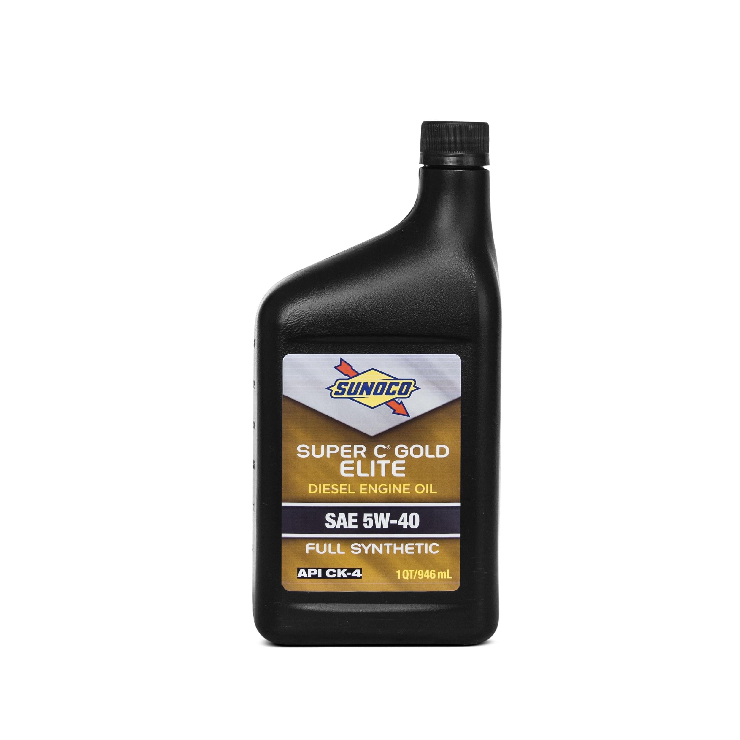 Моторное масло Sunoco Super C Gold Elite 5W-40 CK-4  0.946 л