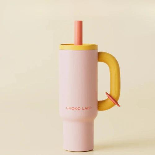Термочашка Chako Lab BaWang Cup Peach с керамическим покрытием 1050 мл Розовый (46369924481245) Термочашка Chako Lab BaWang Cup Peach с керамическим покрытием 1050 мл Розовый (46369924481245)