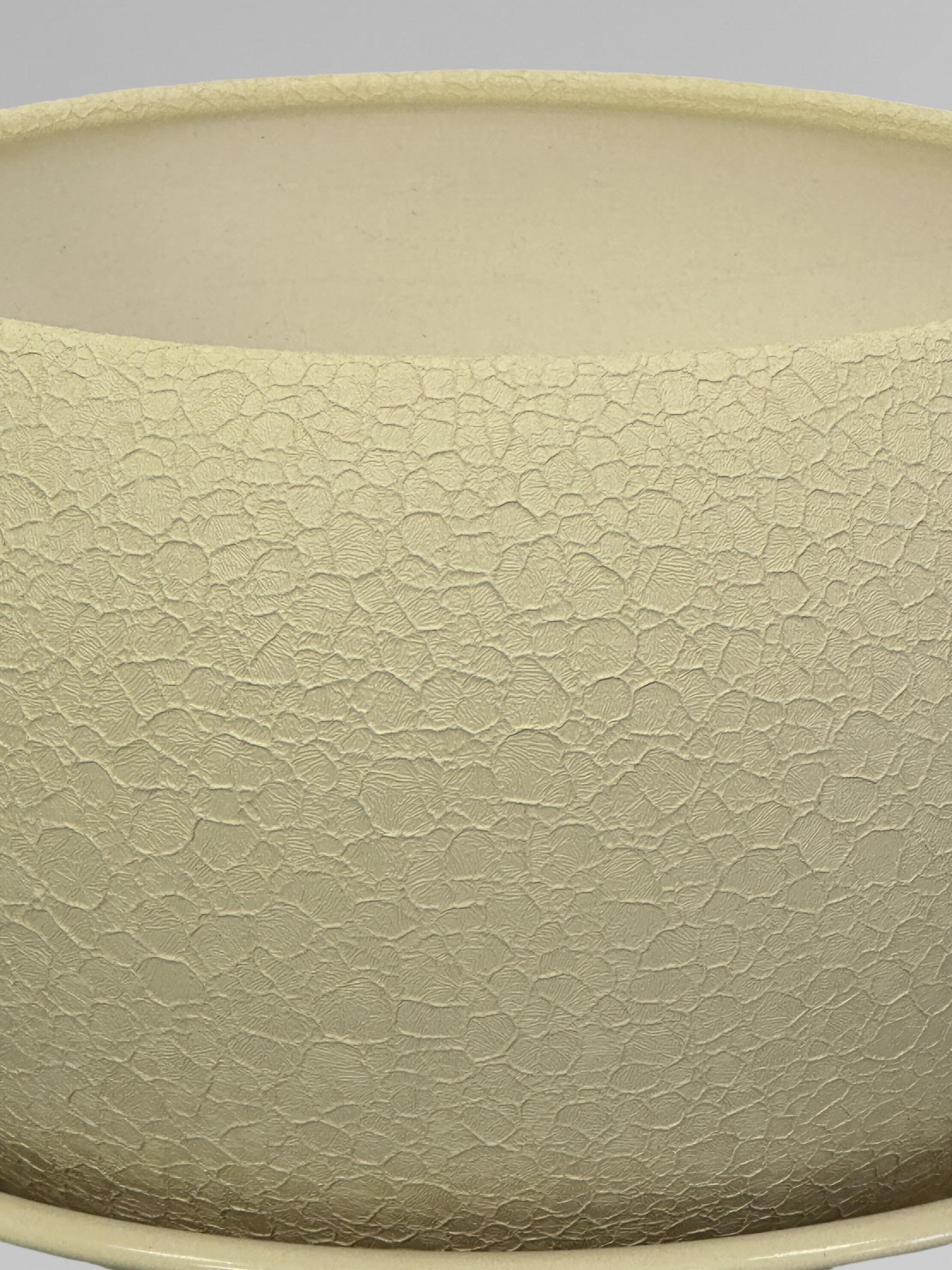 Горщик для квітів керамічний Куля шовк 1,4 л Бежевий (Г01002) - фото 3 Горщик для квітів керамічний Куля шовк 1,4 л Бежевий (Г01002) - фото 3