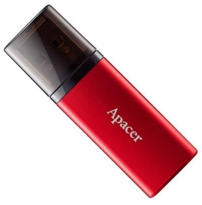 Флэш-память APACER AH25B 64GB USB 3.2 Red (UG-AP64GAH25BR-1)