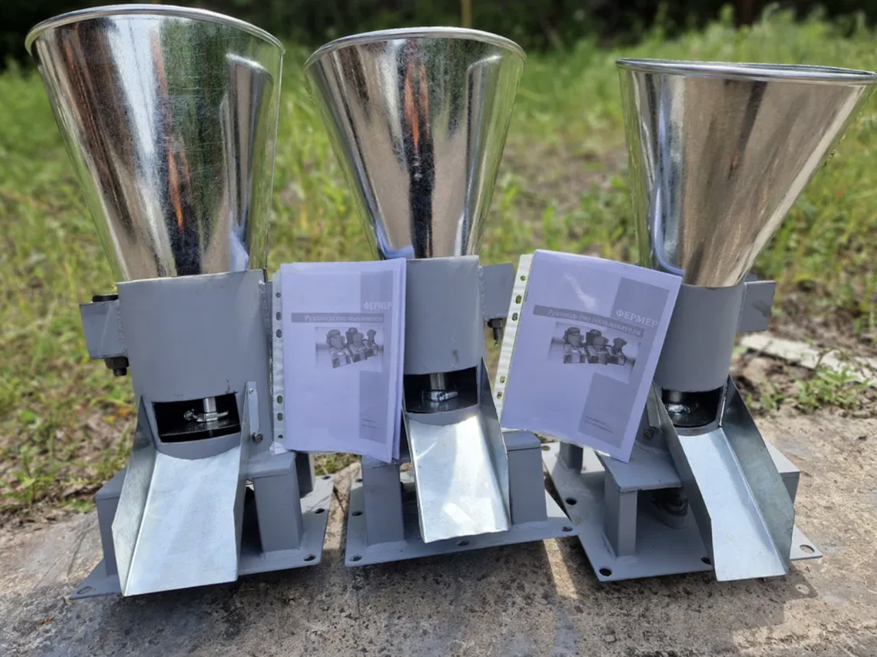 Гранулятор комбикорма ПГУ-120 мм на движущейся матрице рабочая часть гранулятора без двигателя