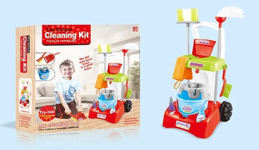 Ігровий набір для прибирання 17005 для дітей дитячий тематичний - фото 3 Ігровий набір для прибирання 17005 для дітей дитячий тематичний - фото 3